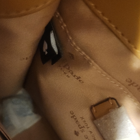 Kate Spade Pink and Tan Mini Woven Bag NWT - Picture 10 of 11